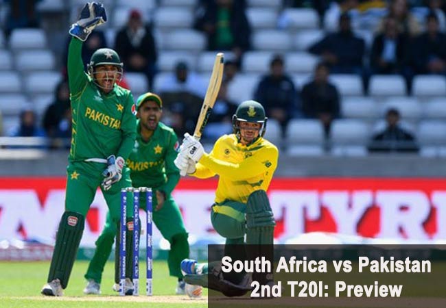 South Africa vs Pakistan 2nd T20I