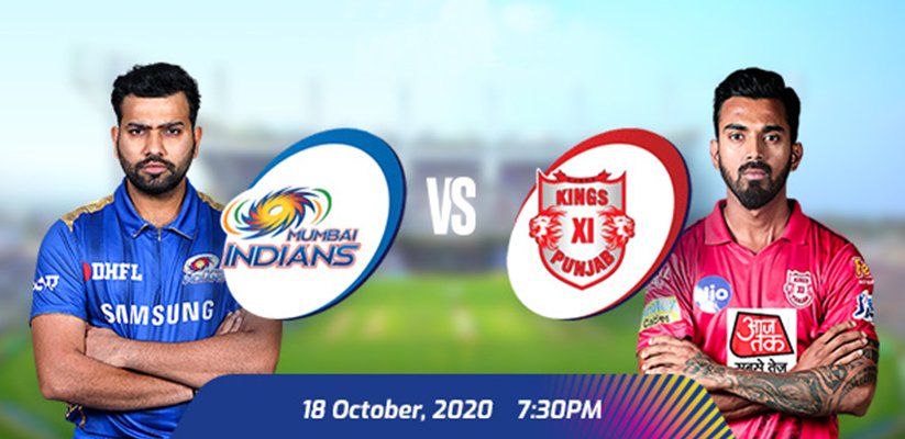 IPL 2020 MI vs KXIP Prediction