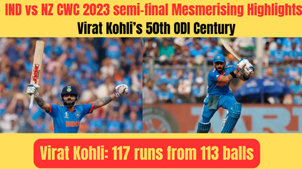Virat Kohli’s 50th ODI Hundred