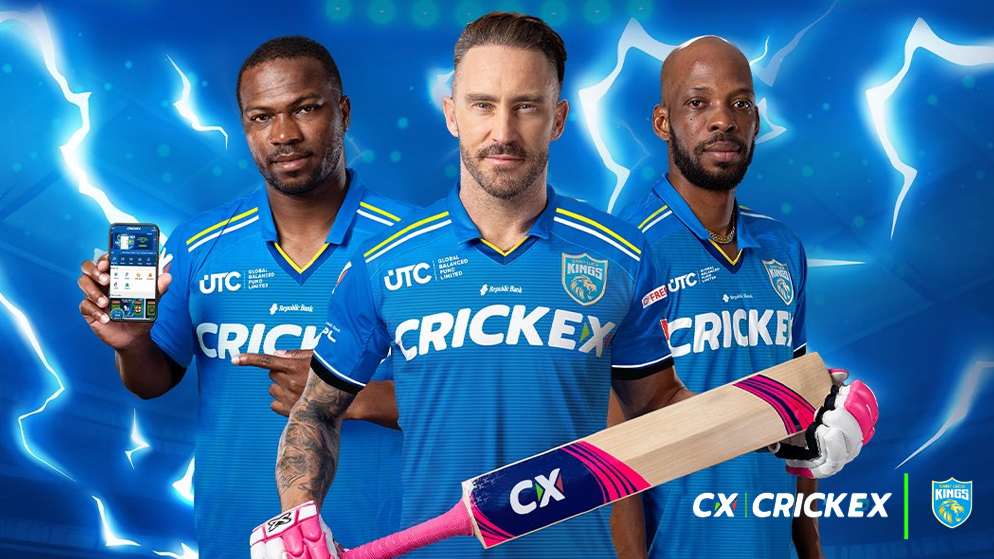 Crickex Continues as Principal Sponsor of Saint Lucia Kings for CPL 2024