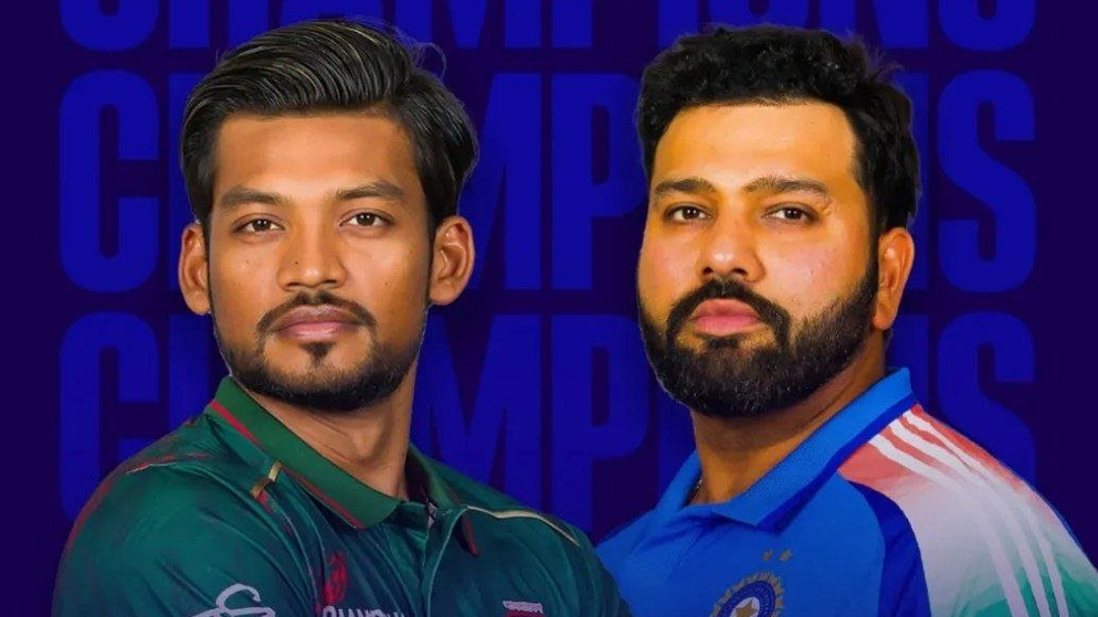 Bangladesh vs India Champions Trophy 2025