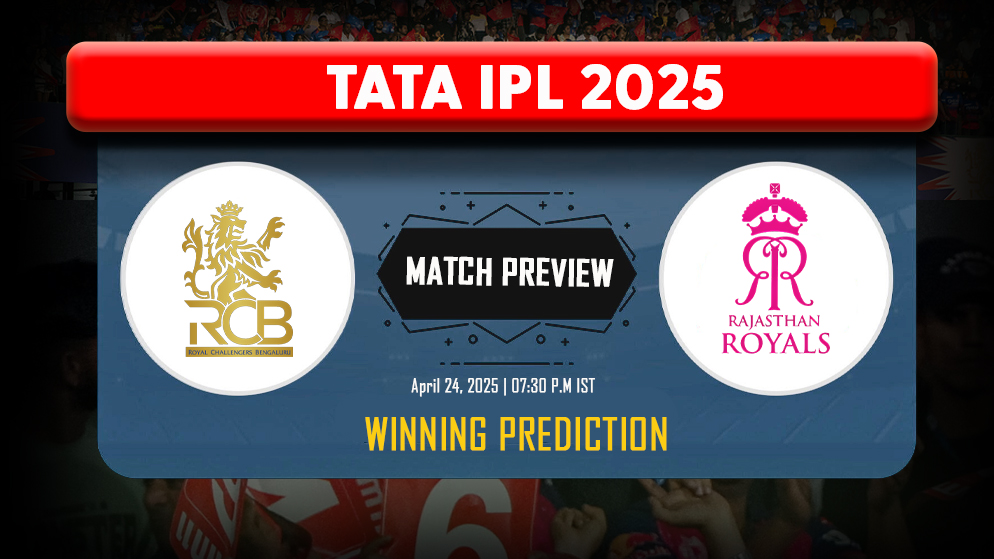 Royal Challengers Bengaluru vs Rajasthan Royals
